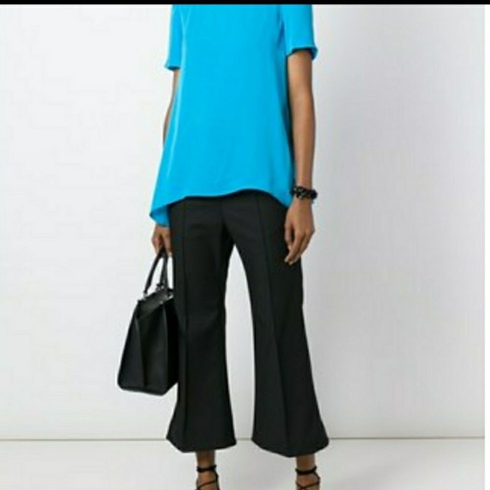 DV Furstenberg Maggi Short-Sleeve Silk Buttom-Back - Picture 7 of 8